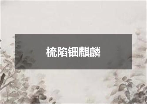 梳陷钿麒麟