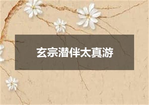 玄宗潜伴太真游