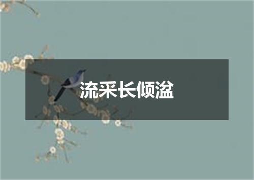 流采长倾湓
