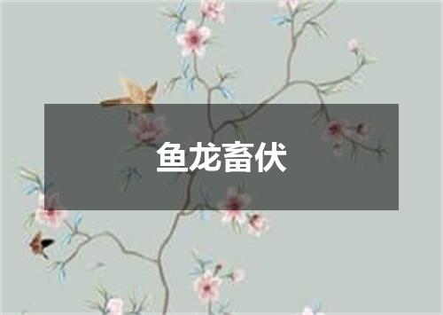 鱼龙畜伏