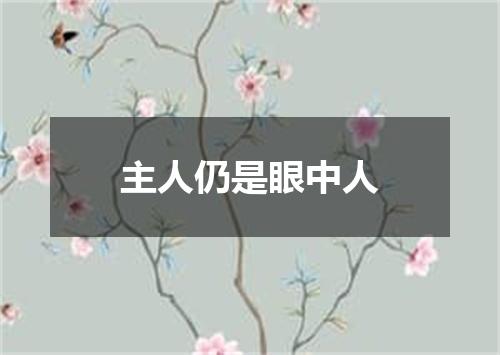 主人仍是眼中人