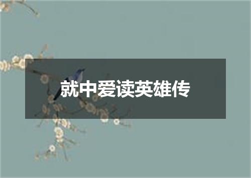 就中爱读英雄传