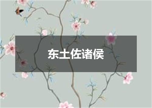 东土佐诸侯