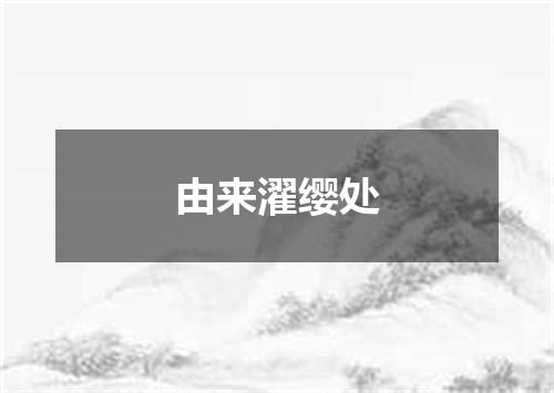 由来濯缨处