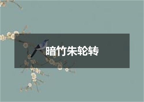 暗竹朱轮转