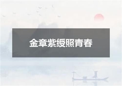 金章紫绶照青春