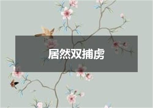 居然双捕虏