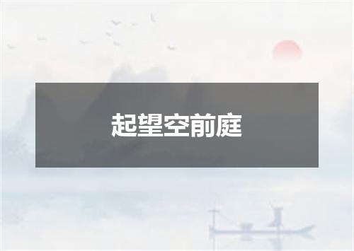 起望空前庭