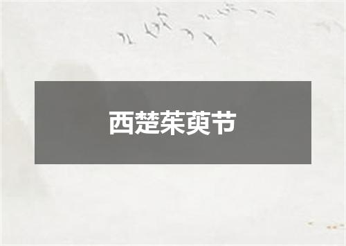 西楚茱萸节