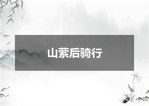 山萦后骑行