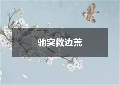 驰突救边荒