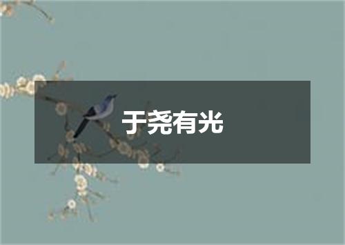 于尧有光