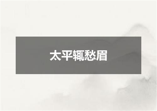 太平辄愁眉