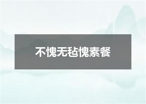 不愧无毡愧素餐