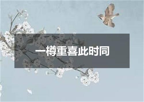 一樽重喜此时同