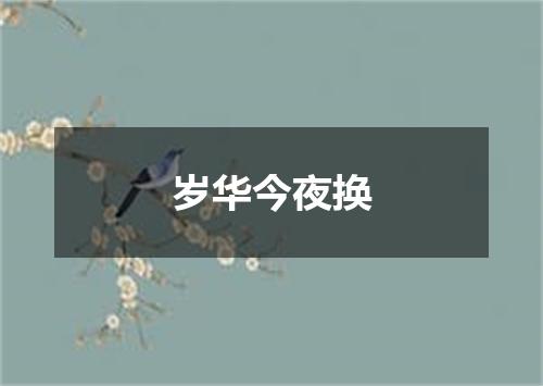 岁华今夜换