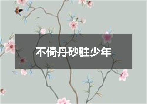 不倚丹砂驻少年