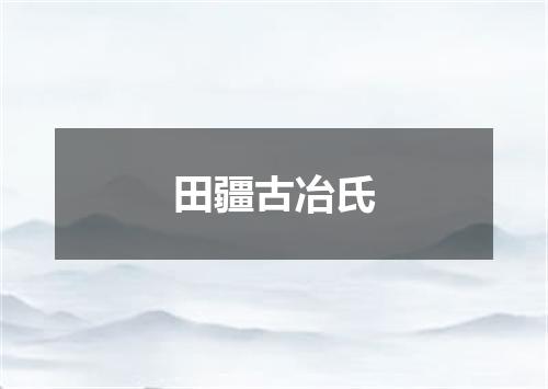 田疆古冶氏