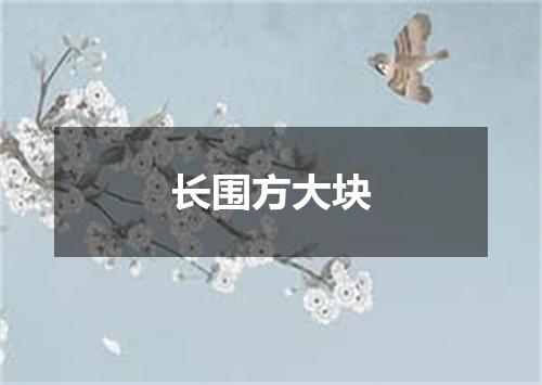 长围方大块