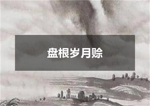 盘根岁月赊