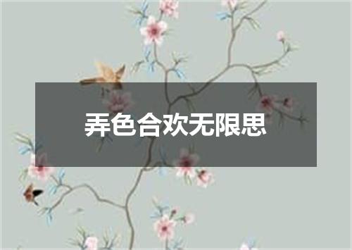 弄色合欢无限思