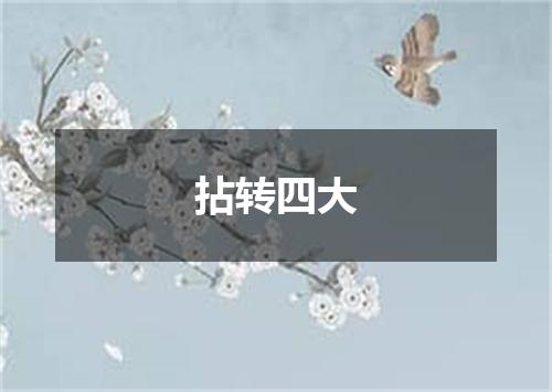 拈转四大
