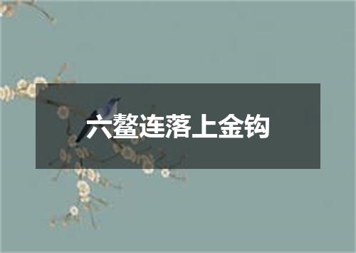 六鳌连落上金钩