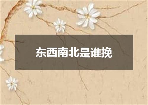 东西南北是谁挽