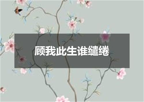 顾我此生谁缱绻