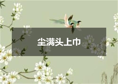 尘满头上巾