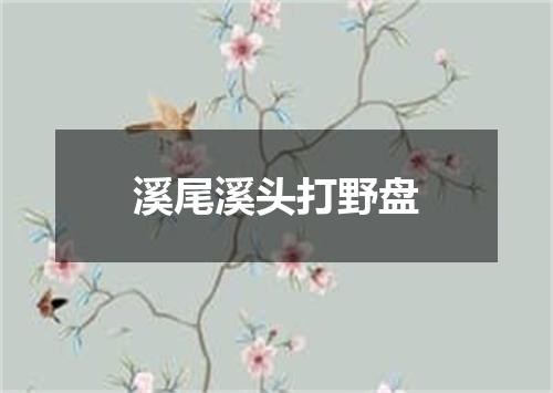 溪尾溪头打野盘