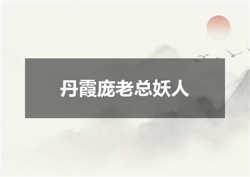 丹霞庞老总妖人