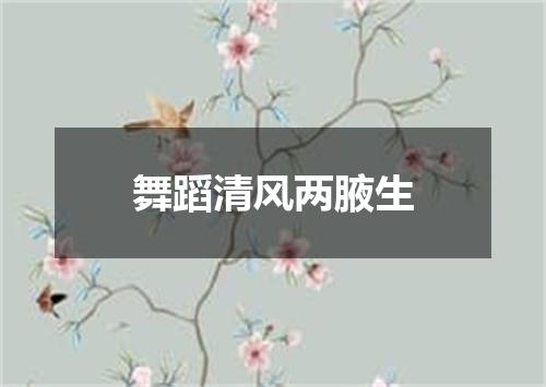 舞蹈清风两腋生