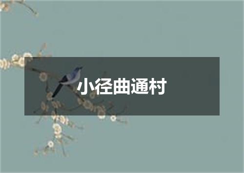 小径曲通村