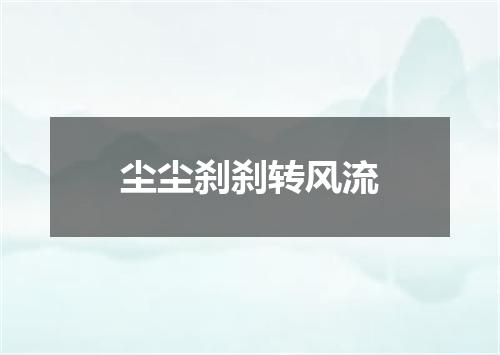 尘尘刹刹转风流
