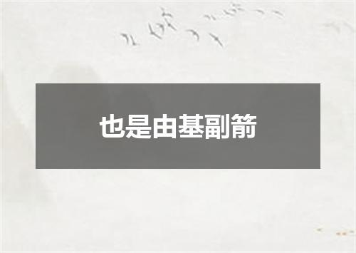也是由基副箭