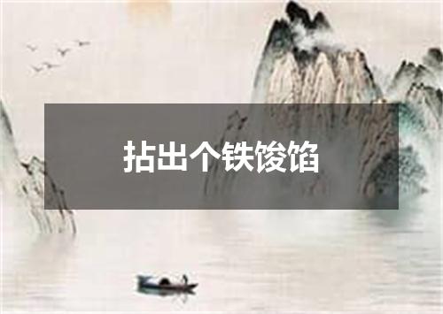 拈出个铁馂馅