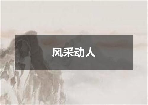 风采动人