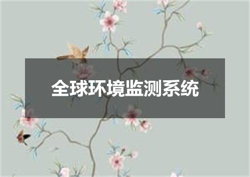 全球环境监测系统