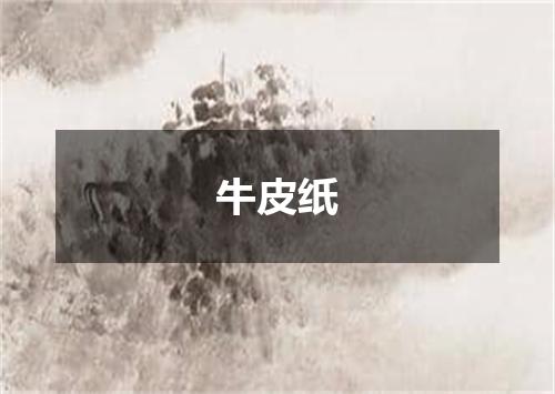 牛皮纸