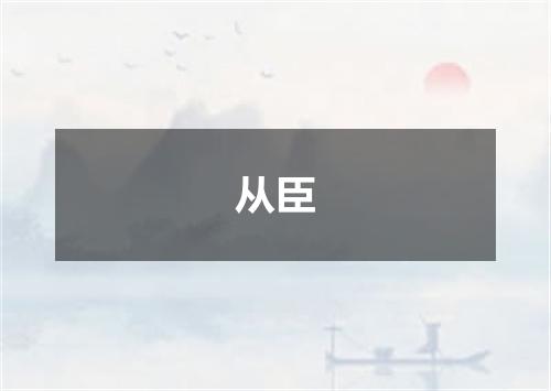 从臣