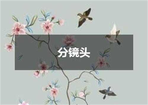 分镜头