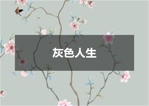 灰色人生