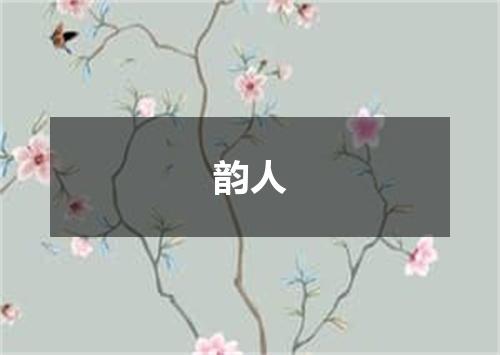 韵人