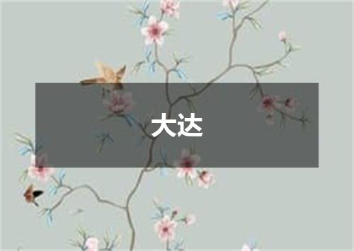 大达