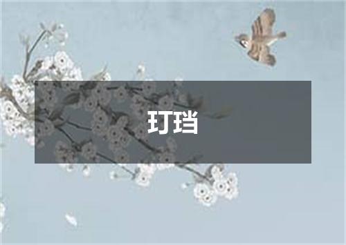 玎珰