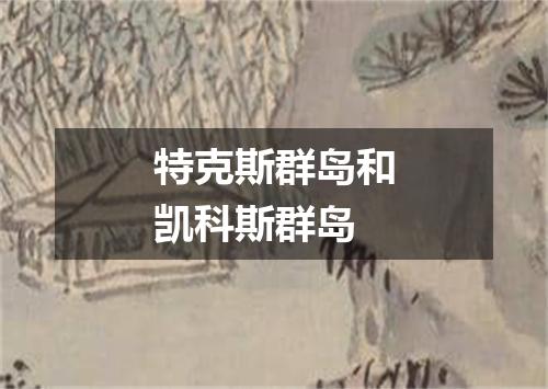 特克斯群岛和凯科斯群岛