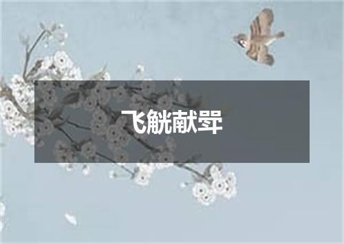 飞觥献斝