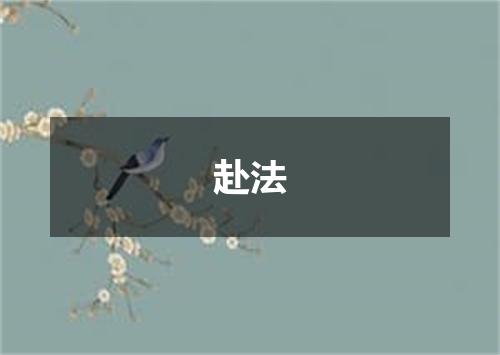 赴法