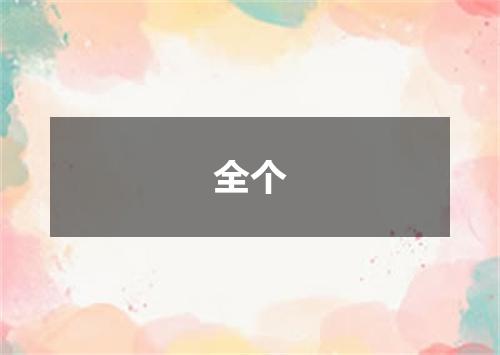 全个